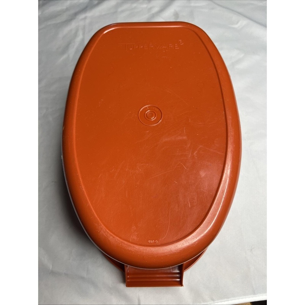 Vintage Tupperware 487-5 Ham Roast Keeperβ Paprika Roaster Only Replacement Part